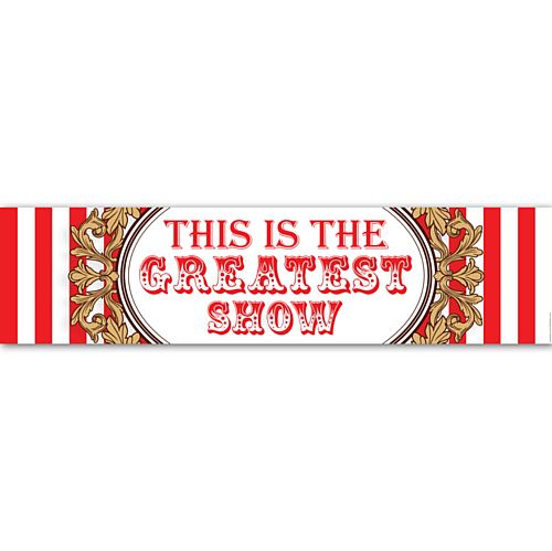 The Greatest Showman Circus Wall Banner Decoration - 1.2m