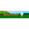 Golf Hole in One Banner Decoration - 1.2m