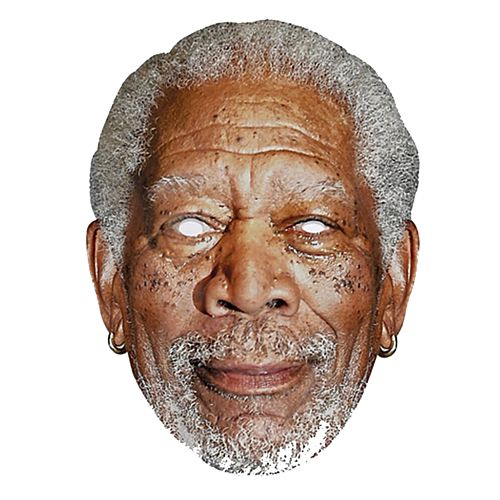 Morgan Freeman Card Mask
