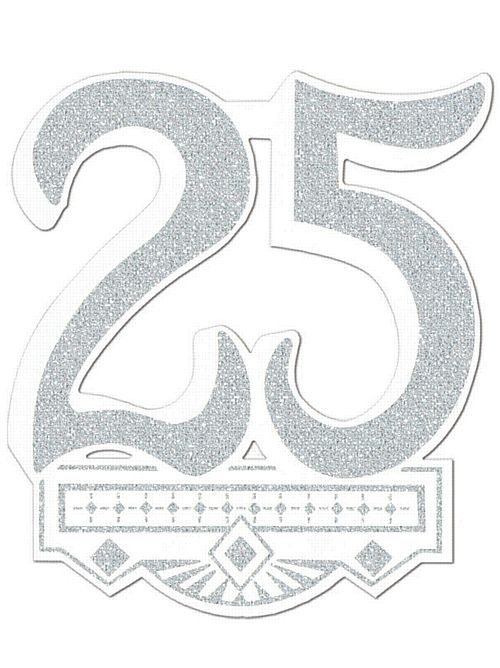 25th Anniversary crest 14"