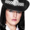 Black Policewoman's Hat