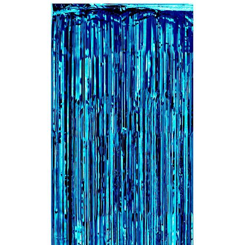 Blue Foil Curtain - 2.7m