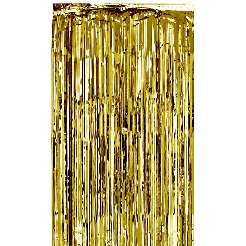 Gold Foil Curtain -  2.4m