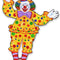 Clown Jointed Cutout Wall Decoration - 76cm