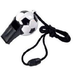 Football Design Whistle - Assorted Colours