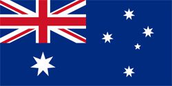 Australian Polyester Fabric Flag 5ft x 3ft