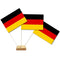 German Paper Table Flags - 15cm on 30cm Pole - Each