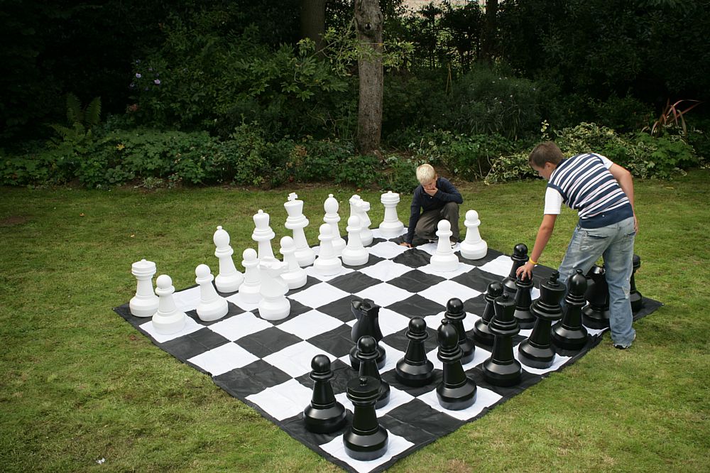 Giant Plastic Chess Pieces