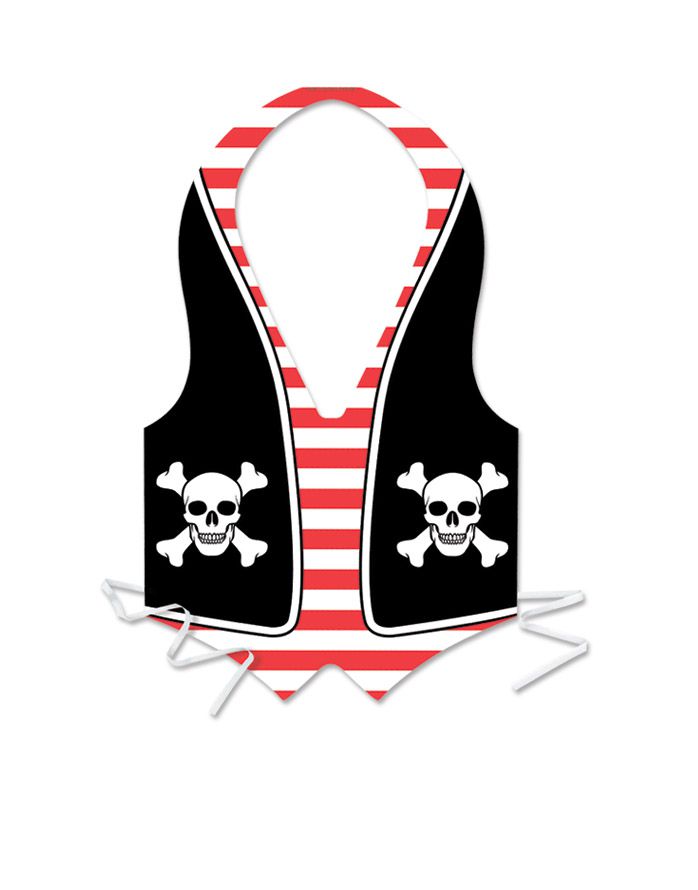 Plastic Pirate Waistcoat