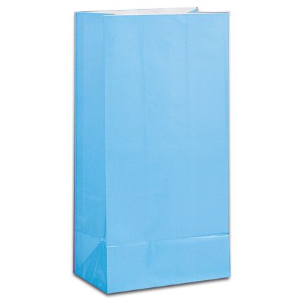 Light Blue Party Bags - Pack of 12