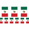 Mexican Flag Bunting - 2.4m