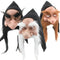 Assorted Gnome Mask with Hood & Hair