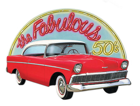Fabulous 50s sign 25
