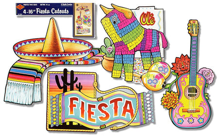 Mexican Cutouts - Set of 4 - 16