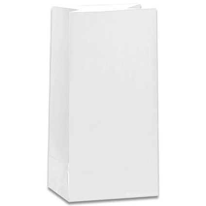 White Party Bags - Pack of 12