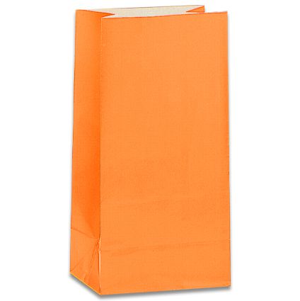 Orange Party Bags - Pack of 12