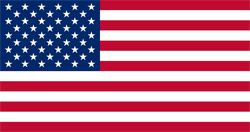 American Polyester Fabric Flag  - 1.5m