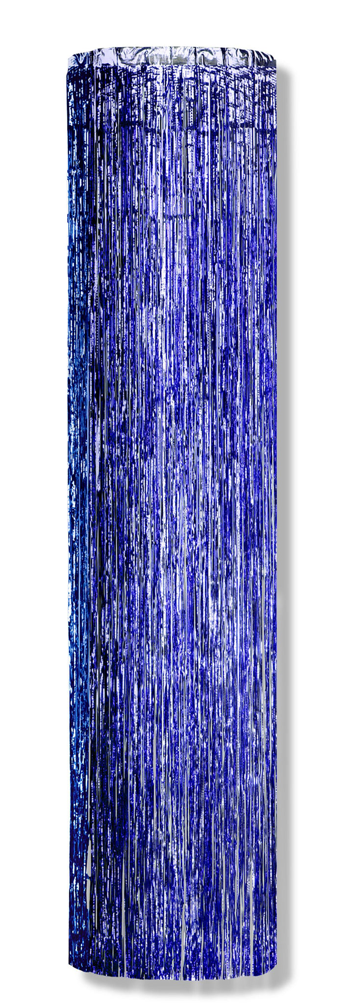 Blue Metallic Column - 8ft x 1ft