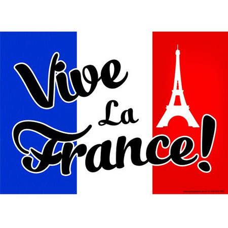 Vive La France Poster - A3