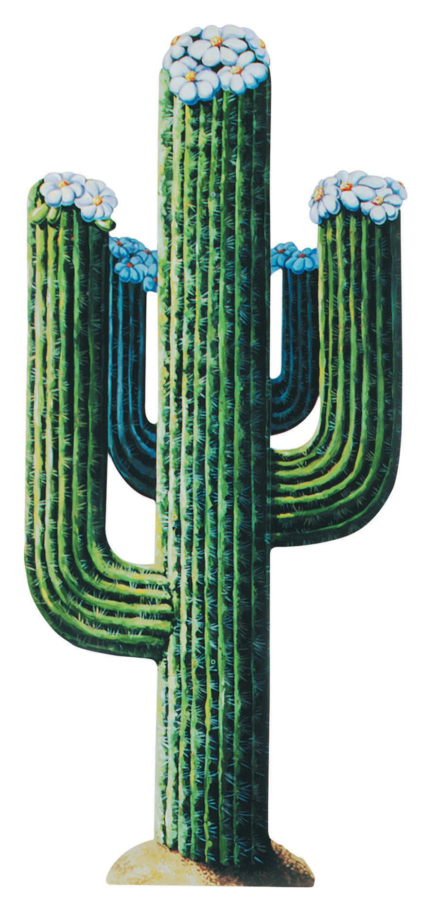Cactus Jointed Cutout Wall Decoration - 1.3m