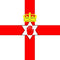 Northern Ireland Polyester Fabric Flag - 5ft x 3ft