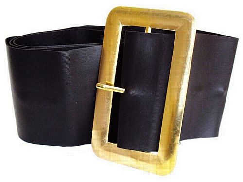 Black Buckle Belt