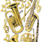 Musical Instrument Cutouts Set of 15 - 17