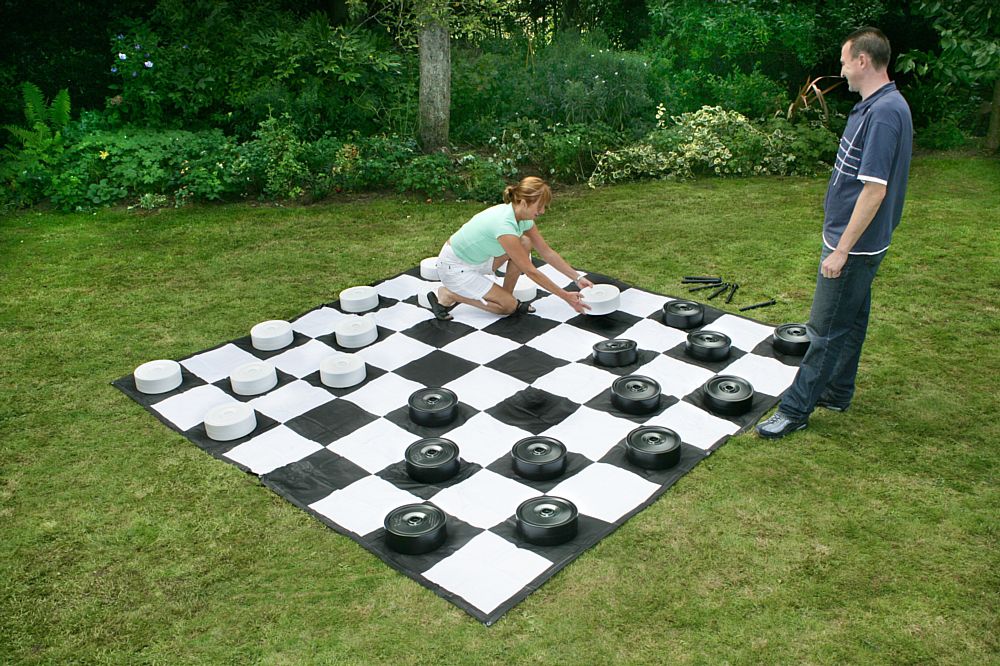 Giant Draughts Pieces