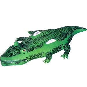 Inflatable crocodile 66"