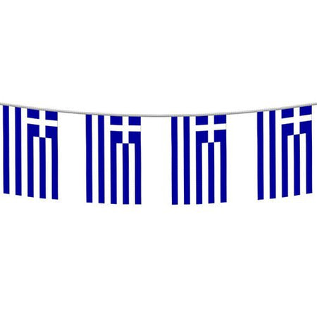 Greek flag Bunting 2.4m