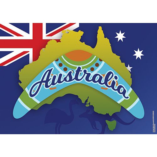 Australia Style Poster - A3
