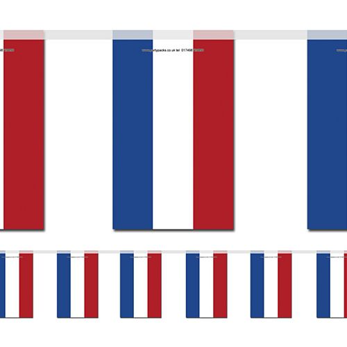 Netherlands flag bunting 2.4m
