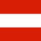 Austrian Polyester Fabric Flag 5ft x 3ft