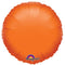 Orange Round Foil Balloon - 18