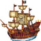 Pirate Ship Jointed Cutout Wall Decoration - 78cm