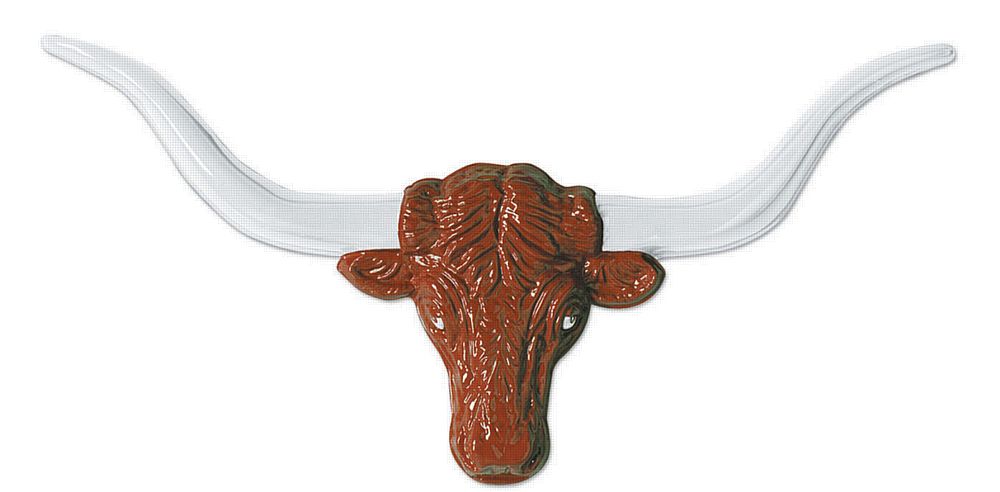 Plastic Longhorn Steer Heads - 83.8cm