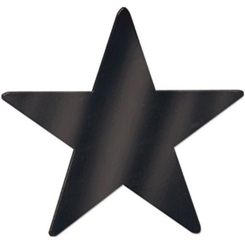 Black Star Foil Cutout - 12"