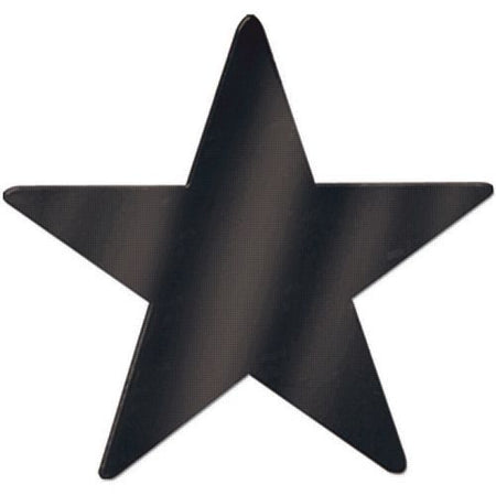 Black Star Foil Cutout - 12