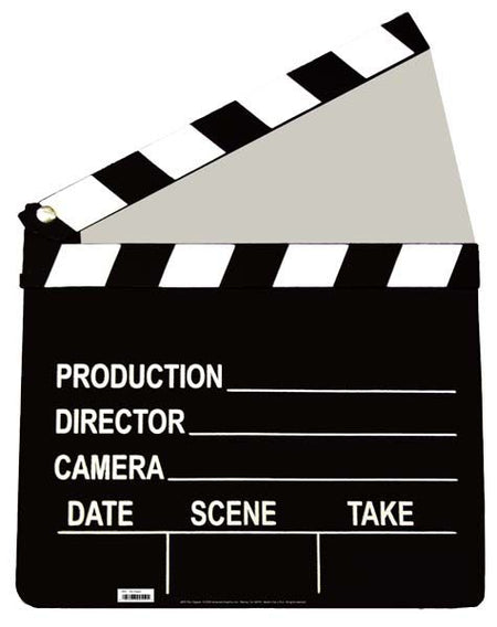 Film Clapperboard Cardboard Cutout - 84cm