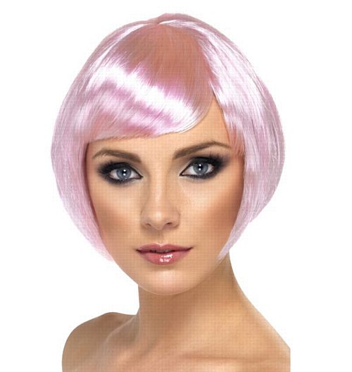 Light Pink Babe Wig