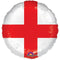 England St George's Flag Foil Balloon - 18