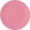 Light Pink Paper Plates - Each - 9