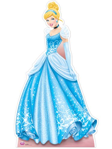 Disney Cinderella Lifesize Cardboard Cutout - 1.76m