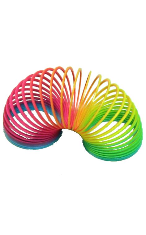 Rainbow Slinky Spring - 6.5cm