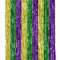 Gold, Green And Purple Shimmer Curtain - 2.5m