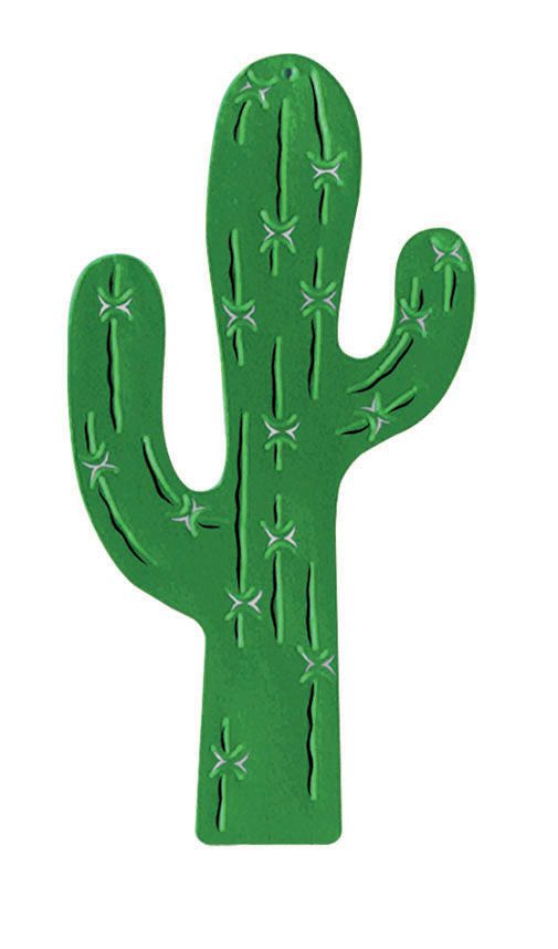 Foil Cactus Silhouette 17"