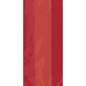 Red Cello Bags - 28cm - Pack of 30
