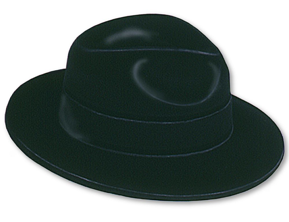 Black Felt Fedora