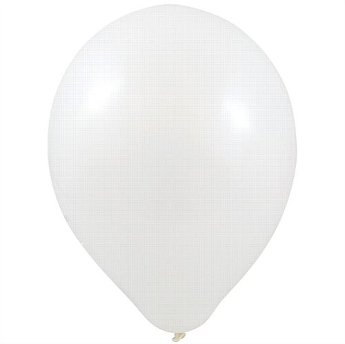 White Latex Balloons - 10" - Pack of 100