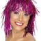 Pink Tinsel Wig
